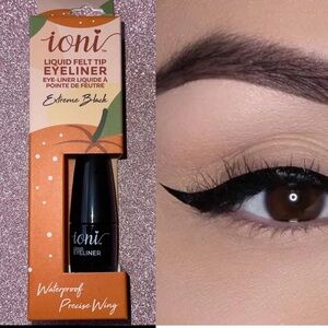 Ioni Liquid Felt Tip Black Eyeliner